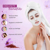 Aimil Ayouthveda Cosmetics D Tan Face Pack Powder 80gm (10gX8 Sachets)